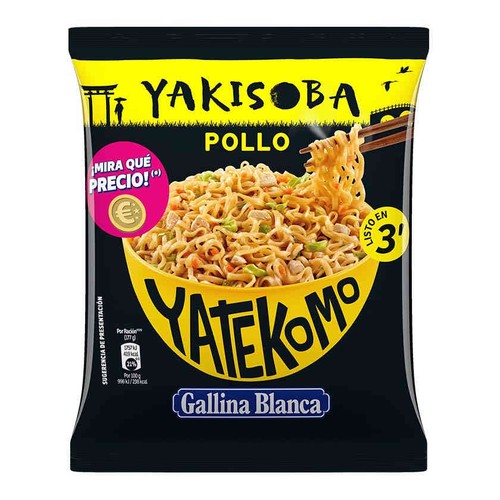 YATEKOMO Fideus orientals amb pollastre