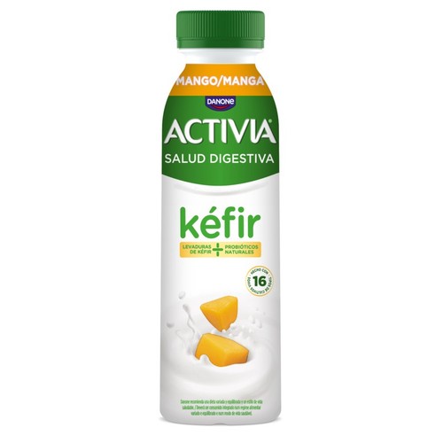 ACTIVIA Quefir per beure amb gust de mango