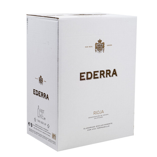 EDERRA Caixa de vi negre DO Rioja criança