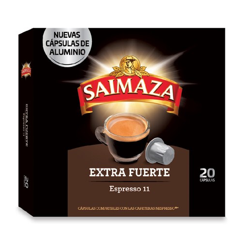 SAIMAZA Càpsules de cafè Extra Fort