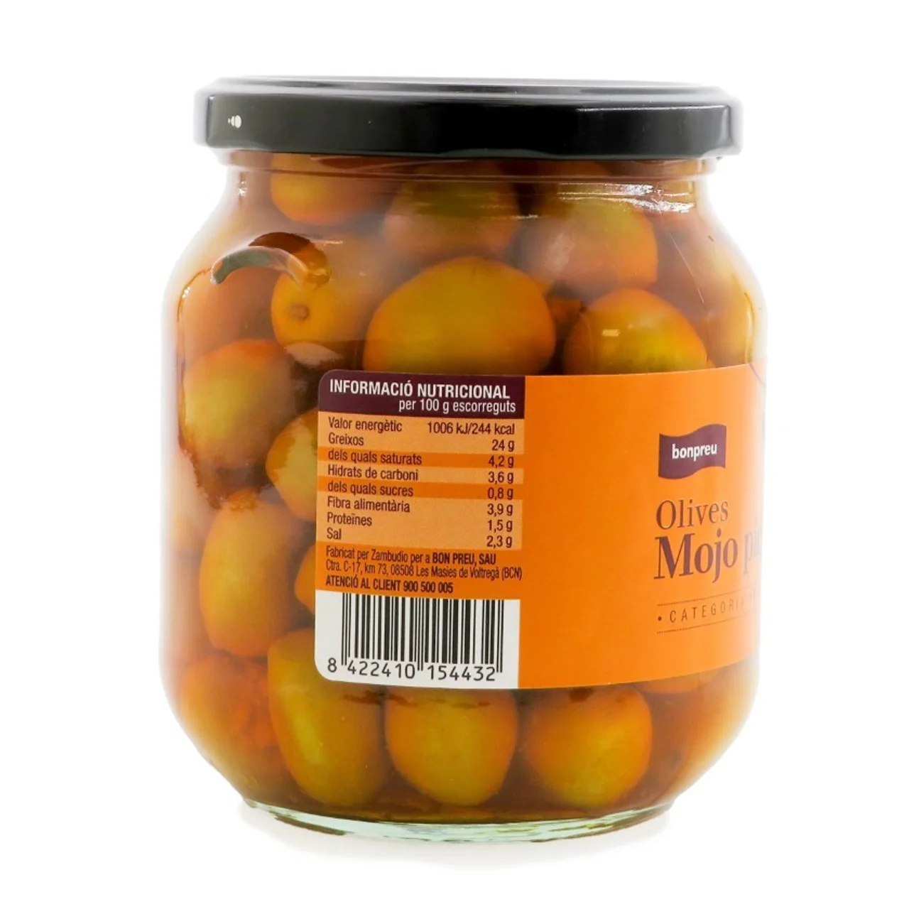 BONPREU Aceitunas Mojo picón