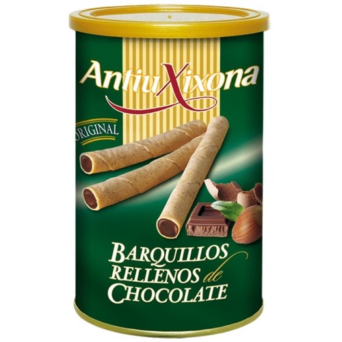 ANTIU XIXONA Neules farcides de xocolata
