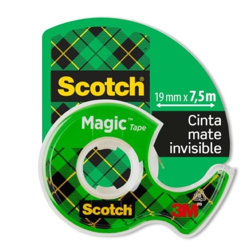 SCOTCH Cinta adhesiva amb porta-rotlles magic