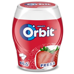 Chicles de fresa ácida sin azúcar