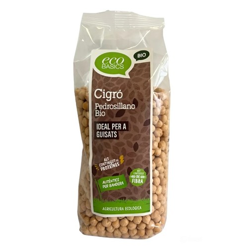 ECOBASICS Cigrons pedrosillano ecològics