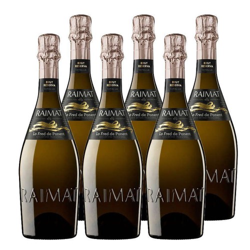 RAIMAT FRED D PONENT Caixa de cava Brut guarda ecològic