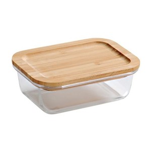 Imagen de KESPER Contenidor hermètico tapa de Bambú 17cm
