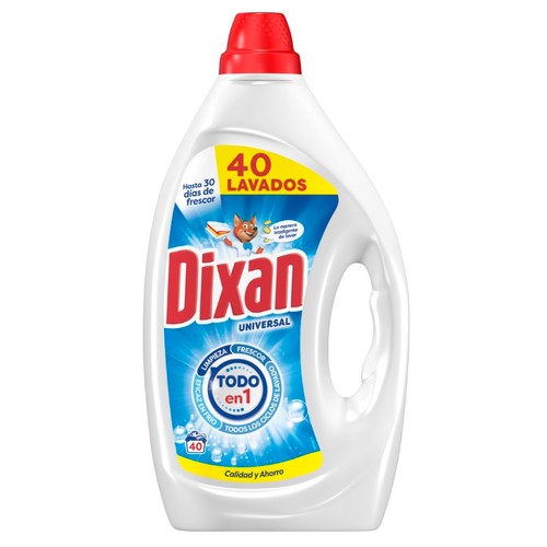 DIXAN Detergent líquid blau de 40 dosis