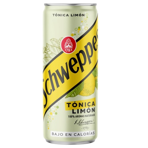 SCHWEPPES Refresc tònica llimona en llauna