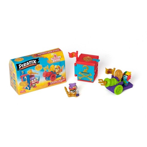 PIRATIX Pack sorpresa amb figura + fortalesa i accessori