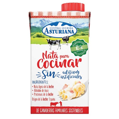 ASTURIANA Nata líquida per cuinar