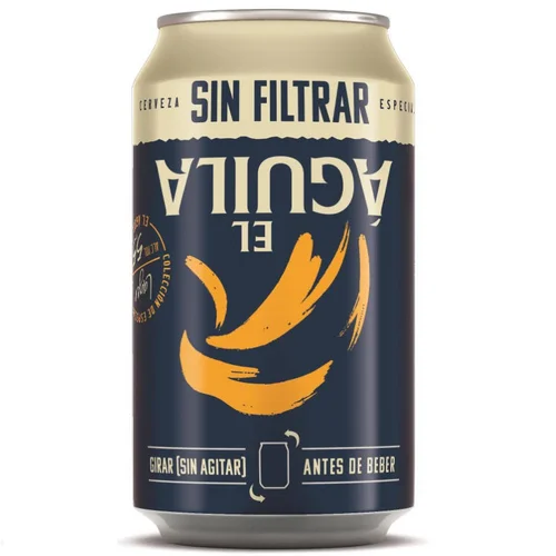 Cerveza sin filtrar en botella
