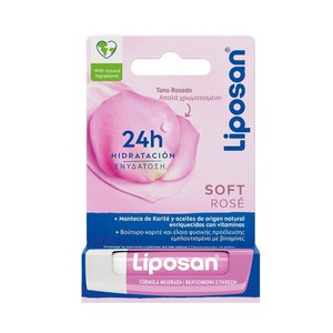 Imagen de LIPOSAN Protector labial Soft Rosé