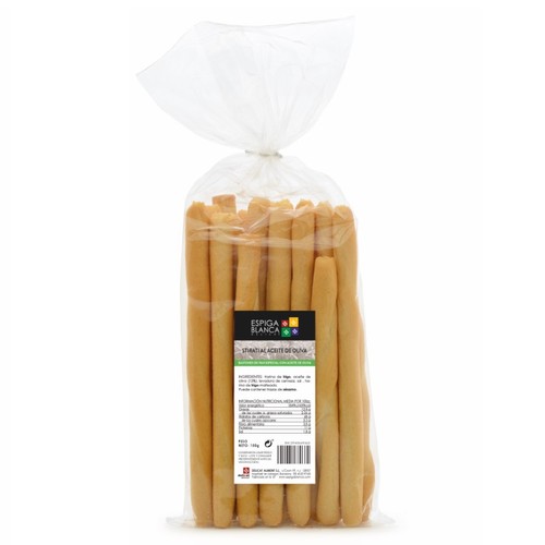 ESPIGA BLANCA Bastonets de pa amb oli d'oliva