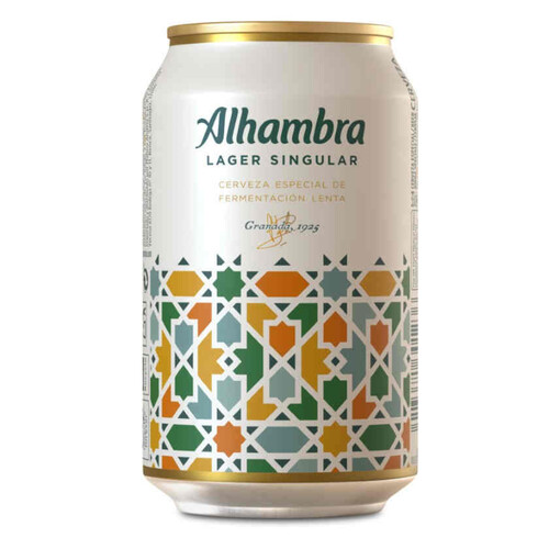 ALHAMBRA Cervesa en llauna