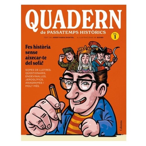 ED. COLUMNA Quadern de passatemps històrics