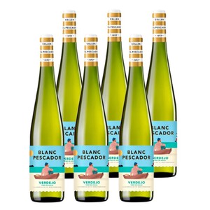 Imagen de BLANC PESCADOR Caixa de vi d'agulla blanc verdejo