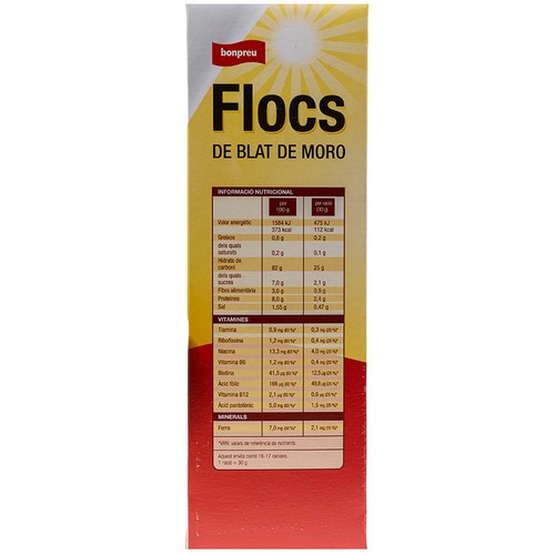 BONPREU Flocs de blat de moro