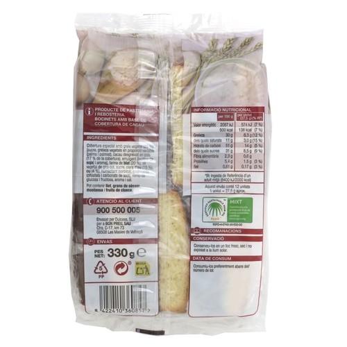 BONPREU Bocinets amb cacau