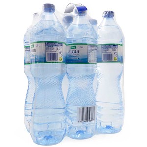 BONPREU Agua mineral natural 6x1,5 L