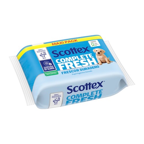 SCOTTEX Paper higiènic humit 74 unitats