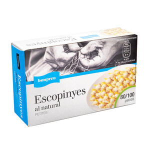 BONPREU Escopinyes al natural petites
