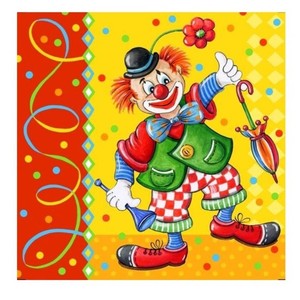 Imagen de PAPSTAR Tovallons de 33 cm Pallasso