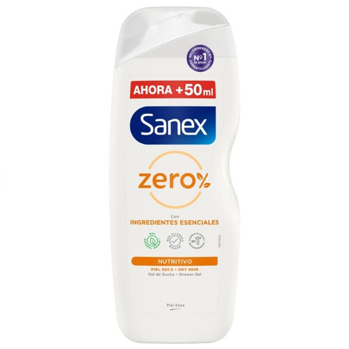 SANEX Gel de bany zero% per a pell seca