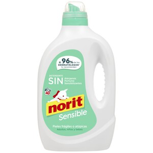 Imagen de NORIT Detergent líquid pell sensible de 40 dosis