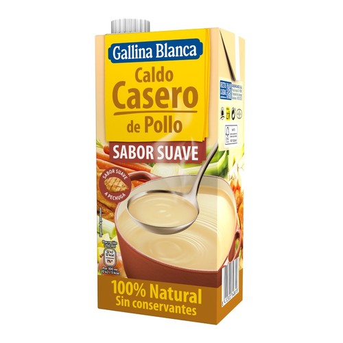 GALLINA BLANCA Brou casolà suau de pollastre