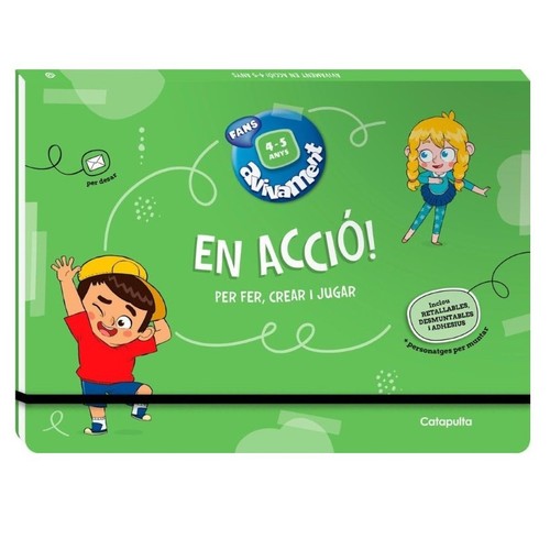 ED. CATAPULTA Llibre Avivament En acció! 4-5 anys