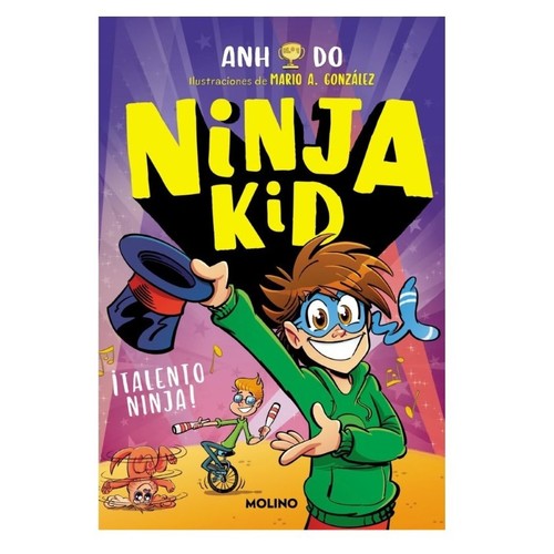 ED. MOLINO Llibre Ninja Kid 15 - ¡Talento ninja!