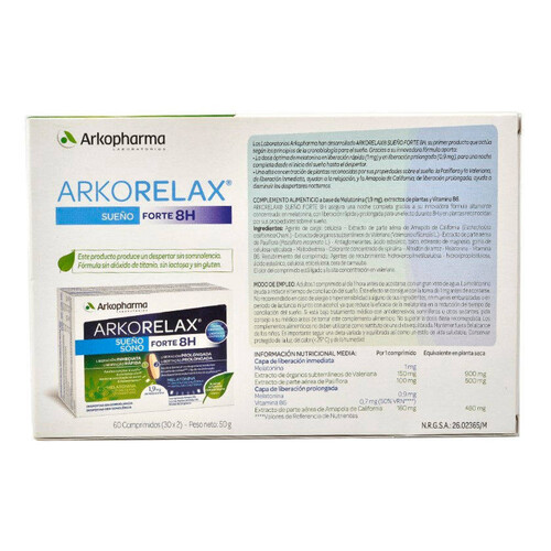 ARKOPHARMA Complement alimentàri Arkorelax son forte X2