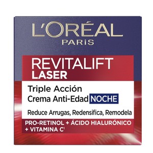 L'ORÉAL PARIS Crema facial intensiva antiedat nit Revitalift Laser 50 ml