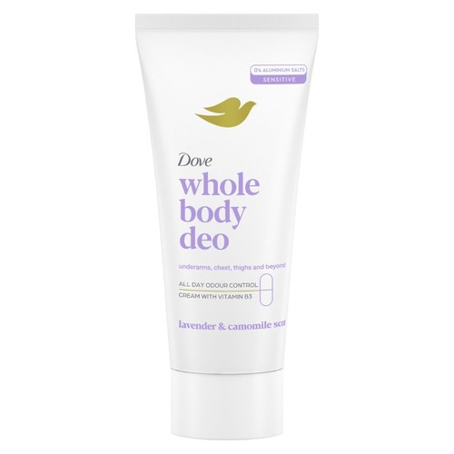 DOVE WHOLE BODY Desodorant corporal espígol i camamilla en crema