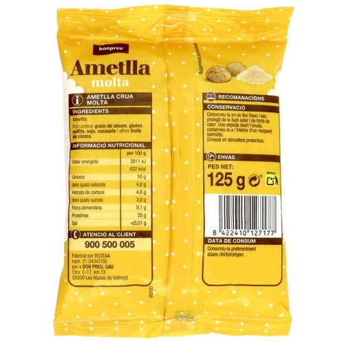 BONPREU Ametlla molta