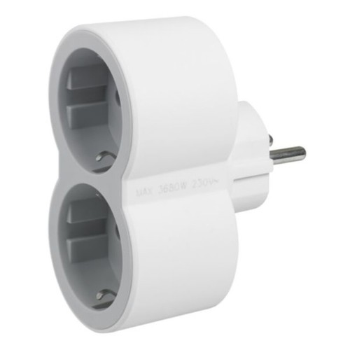LEGRAND Adaptador doble entrada frontal