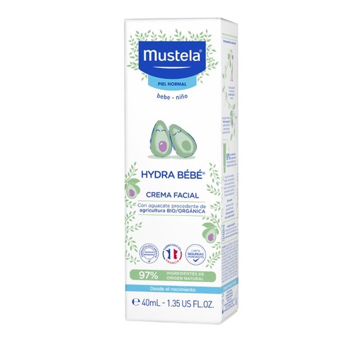 MUSTELA Crema facial hydra-bebe