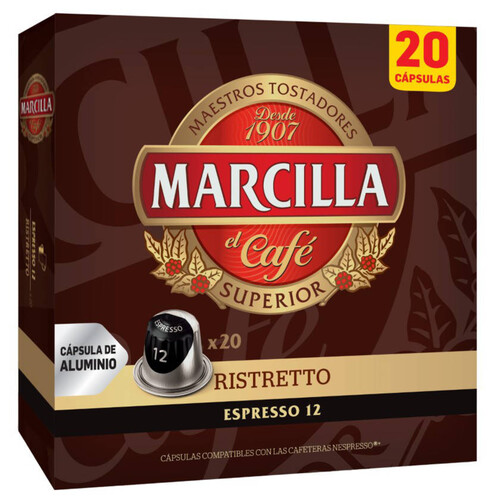 MARCILLA Càpsules de cafè Ristretto