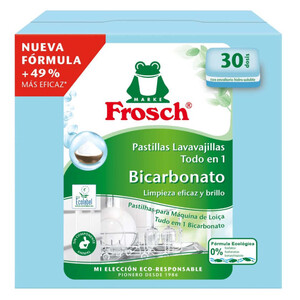 FROSCH Pastilles rentavaixelles All-in-1 eco en envàs de 30 dosis