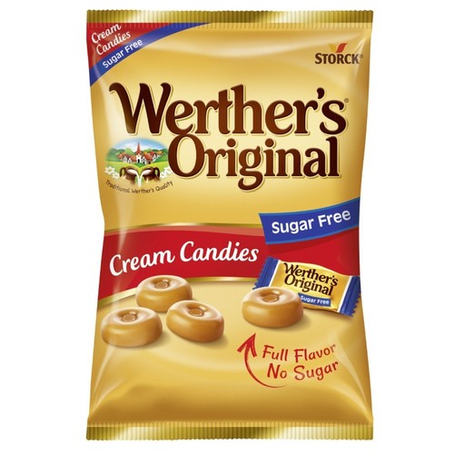 WERTHER'S Caramels de mantega i  nata sense sucre