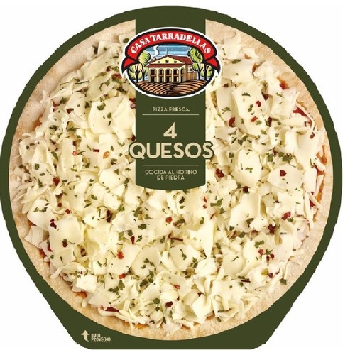 CASA TARRADELLAS Pizza fresca 4 formatges