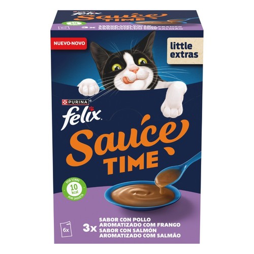 FELIX Snack gust a pollastre i salmó per a gat