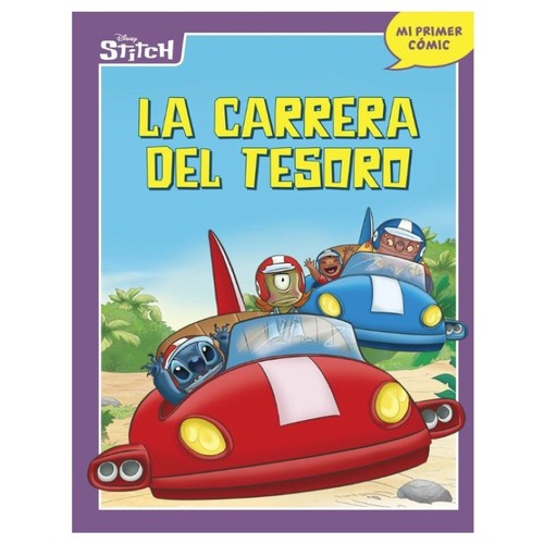 ED. DISNEY Llibre Stitch. La carrera del tesoro: Cómic 1