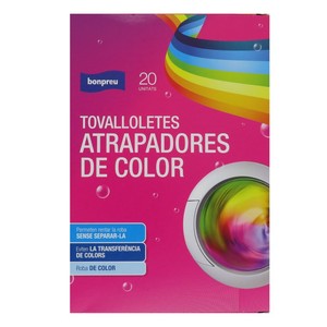 BONPREU Toallitas atrapadoras de color