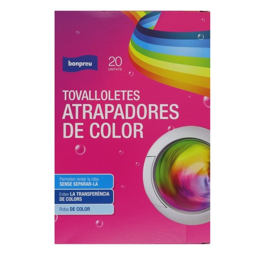 BONPREU Tovalloletes atrapadores de color