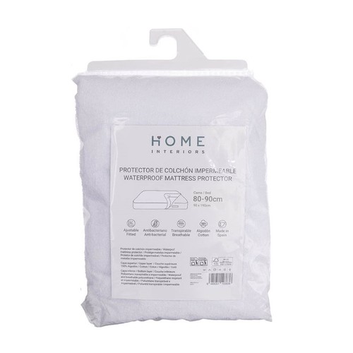 HOME INTERIORS Protector de matalàs Blanc de 90cm