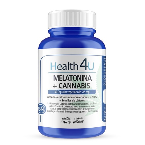 HEALTH 4U Complement alimentari Melatonina i Cannabis