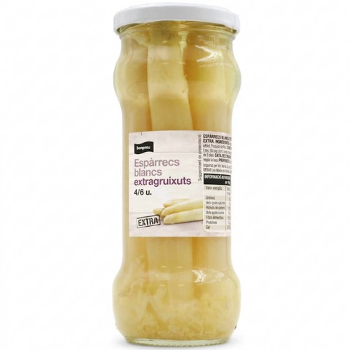 BONPREU Espàrrecs blancs extragruixuts