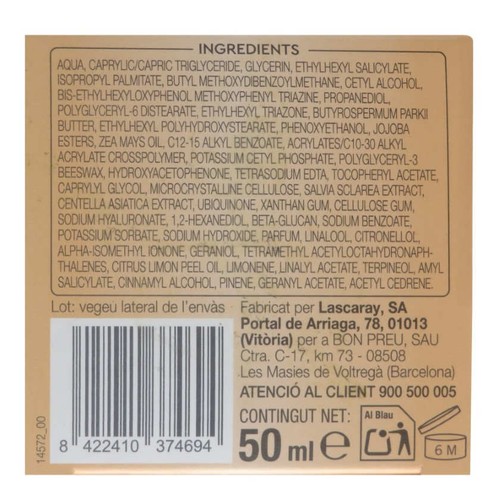 BONPREU Crema facial antiarrugues Q10 dia